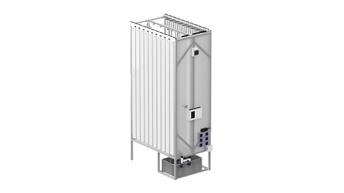 Vertical system GrowPillar column-type