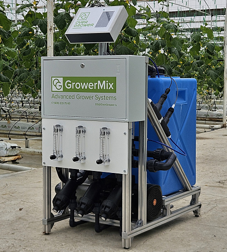 Fertigation dosing system GrowerMix-10 Efficiency 5-10 m³/h